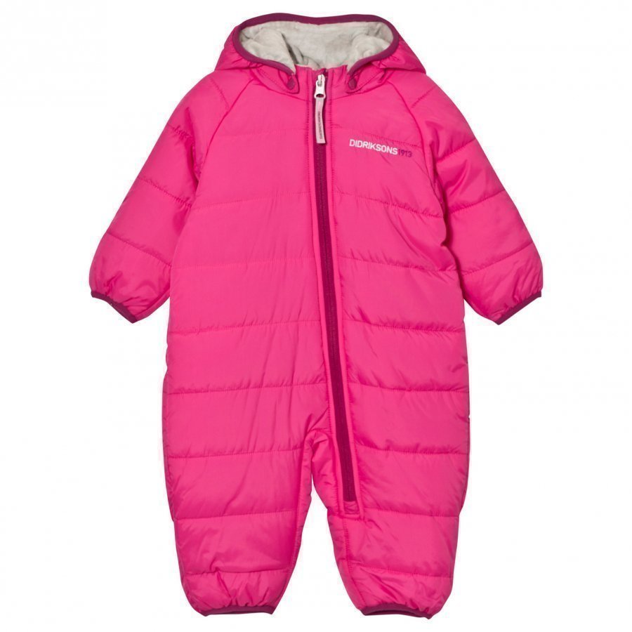 Didriksons Vasmi Baby Coverall Fuchsia Toppahaalari