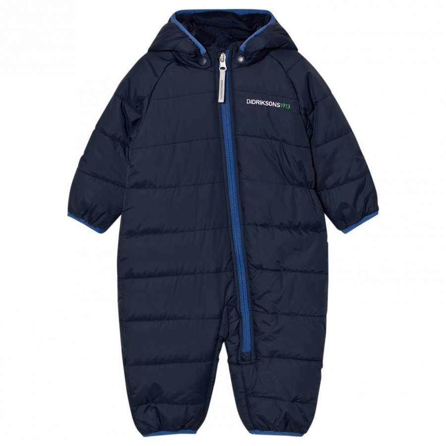 Didriksons Vasmi Baby Coverall Navy Toppahaalari