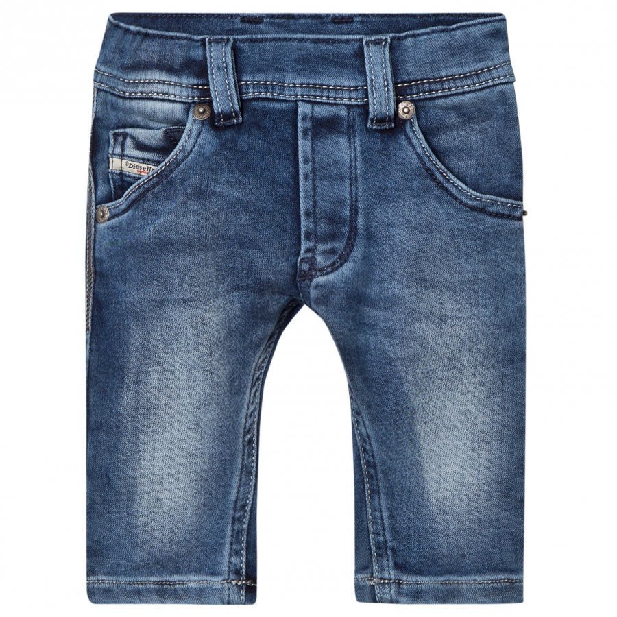 Diesel Blue Denim Washed Jeans Farkut