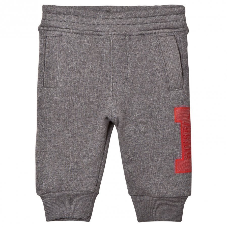 Diesel Grey D Logo Print Baby Pants Verryttelyasu