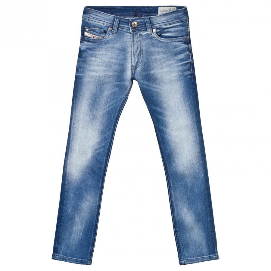 Diesel Light Wash Sleenker Slim Fit Jeans Farkut