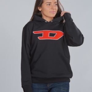 Diesel Sdivision D Over Sweat Shirt Huppari Musta