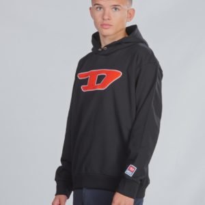 Diesel Sdivision D Over Sweat Shirt Huppari Musta