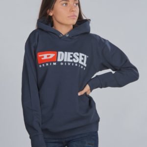 Diesel Sdivision Over Sweat Shirt Huppari Sininen