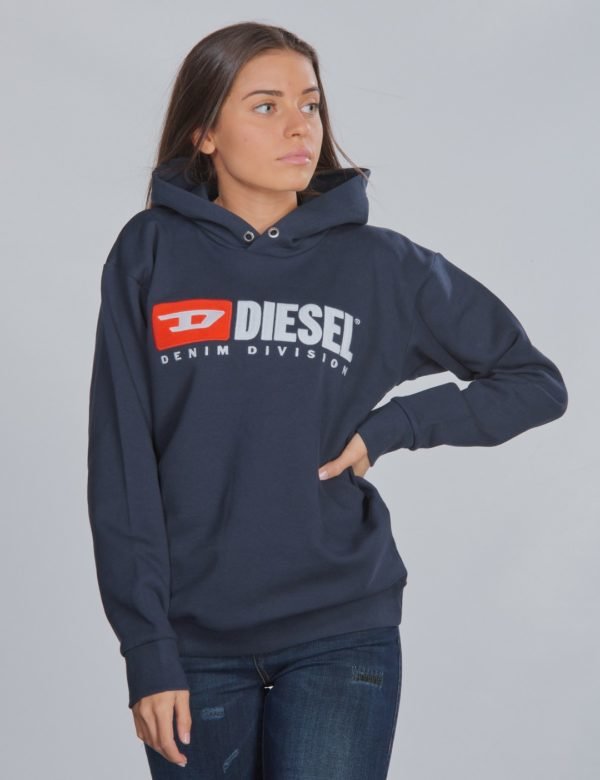 Diesel Sdivision Over Sweat Shirt Huppari Sininen