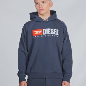 Diesel Sdivision Over Sweat Shirt Huppari Sininen