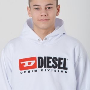 Diesel Sdivision Over Sweat Shirt Huppari Valkoinen