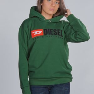 Diesel Sdivision Over Sweat Shirt Huppari Vihreä