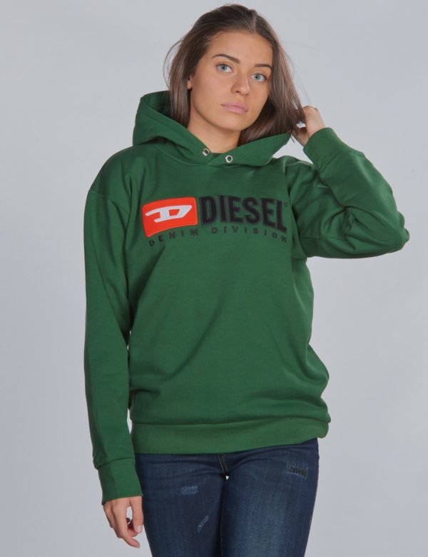 Diesel Sdivision Over Sweat Shirt Huppari Vihreä