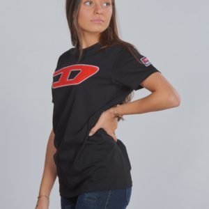 Diesel Tjustdivision D T Shirt T-Paita Musta