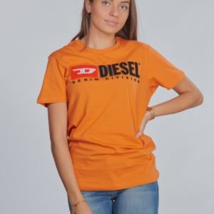 Diesel Tjustdivision T Shirt T-Paita Oranssi