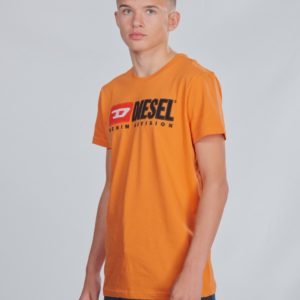 Diesel Tjustdivision T Shirt T-Paita Oranssi