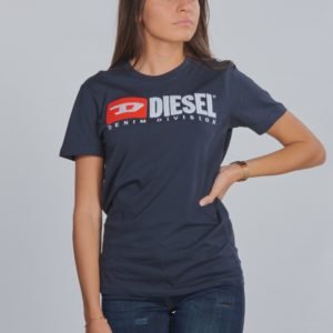 Diesel Tjustdivision T Shirt T-Paita Sininen