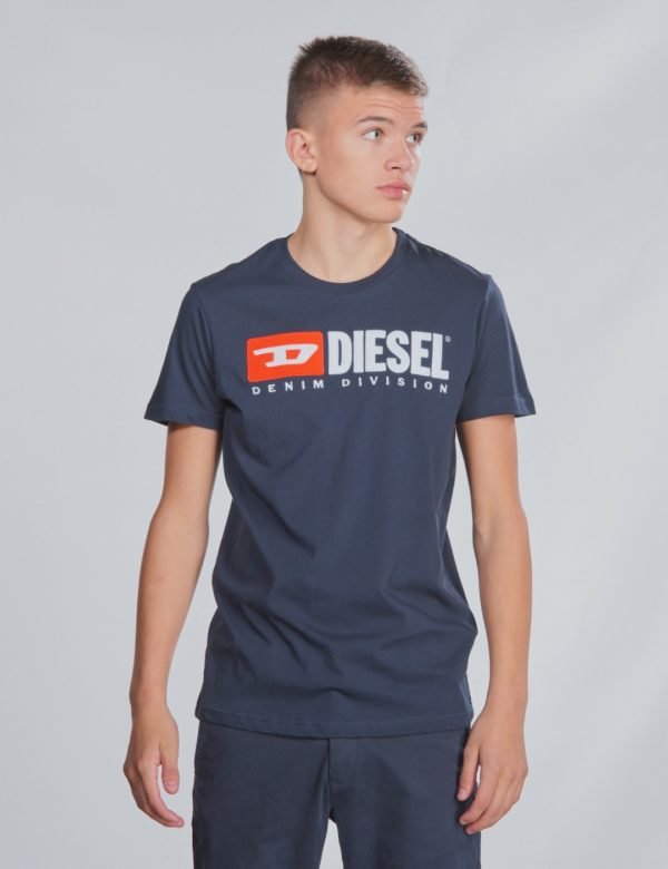 Diesel Tjustdivision T Shirt T-Paita Sininen