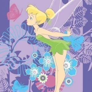 Disney Fairies Matto 95 x 133 cm Tink Tropical