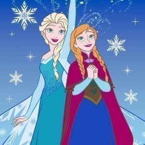 Disney Frozen Matto Lights 95 x 133 cm