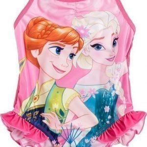 Disney Frozen Uimapuku Vaaleanpunainen