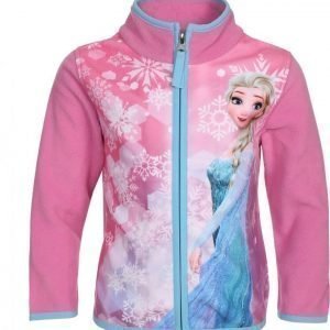 Disney Frozen Vetoketjullinen fleecetakki Vaaleanpunainen