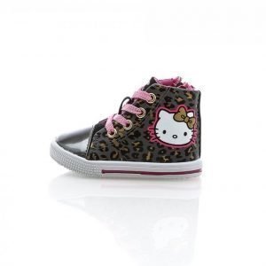 Disney Hello Kitty Leo Korkeavartiset Tennarit Harmaa / Roosa