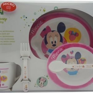 Disney Minnie Mouse Vauvan astiasetti Mikronkestävä 5 osaa