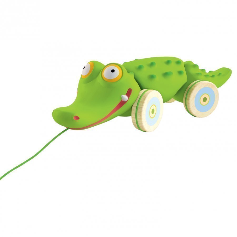 Djeco Croc' N' Roll Pull Along Toy Vetolelu