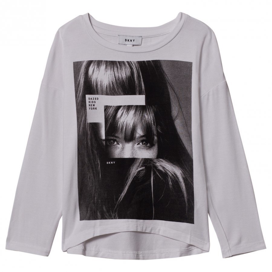 Dkny Face Print Tee T-Paita