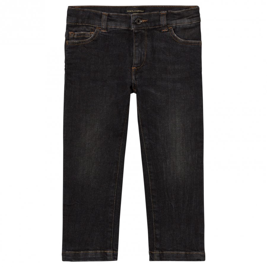 Dolce & Gabbana Charcoal Slim Jeans Farkut