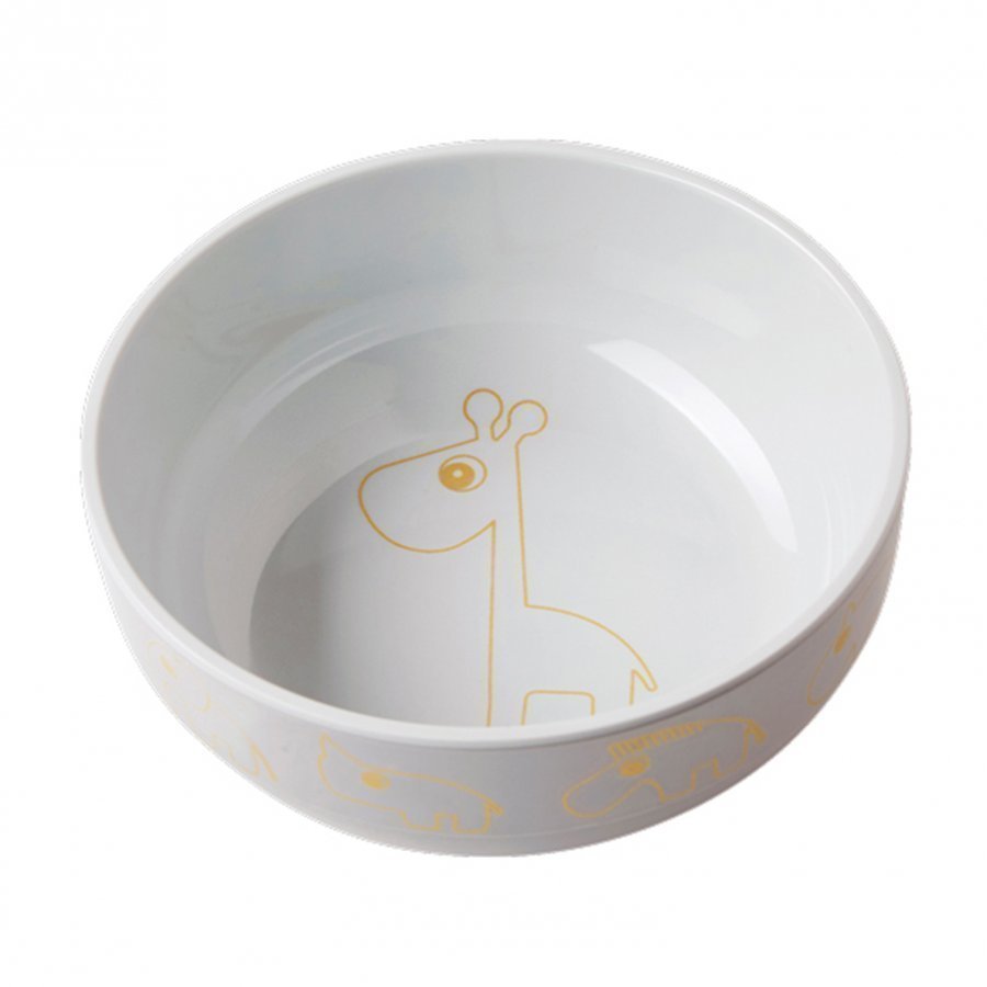 Done By Deer Contour Yummy Bowl Gold/Grey Kulho