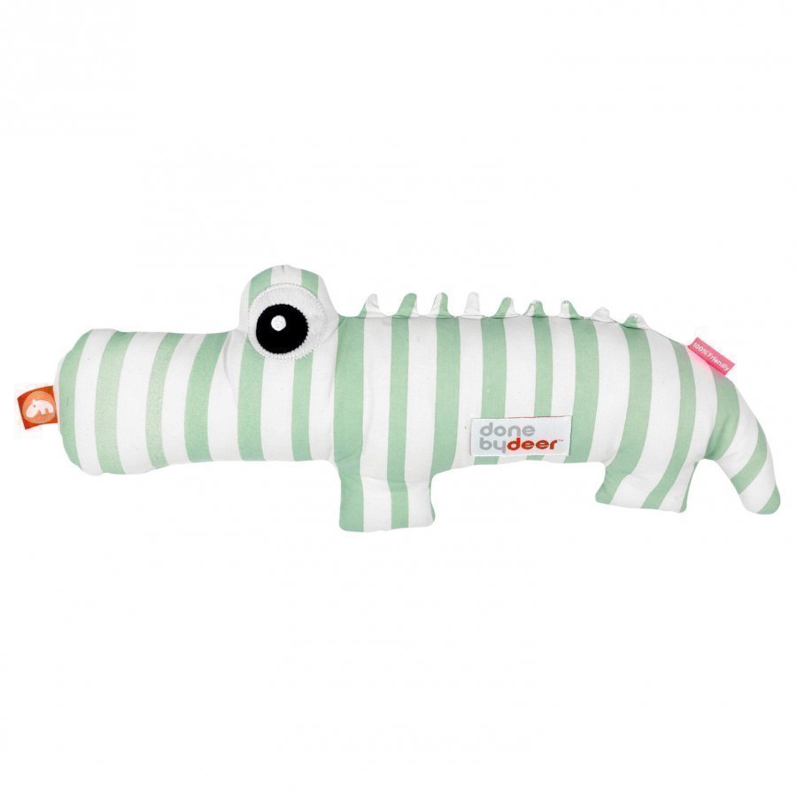 Done By Deer Croco Soft Toy Green Pehmolelu