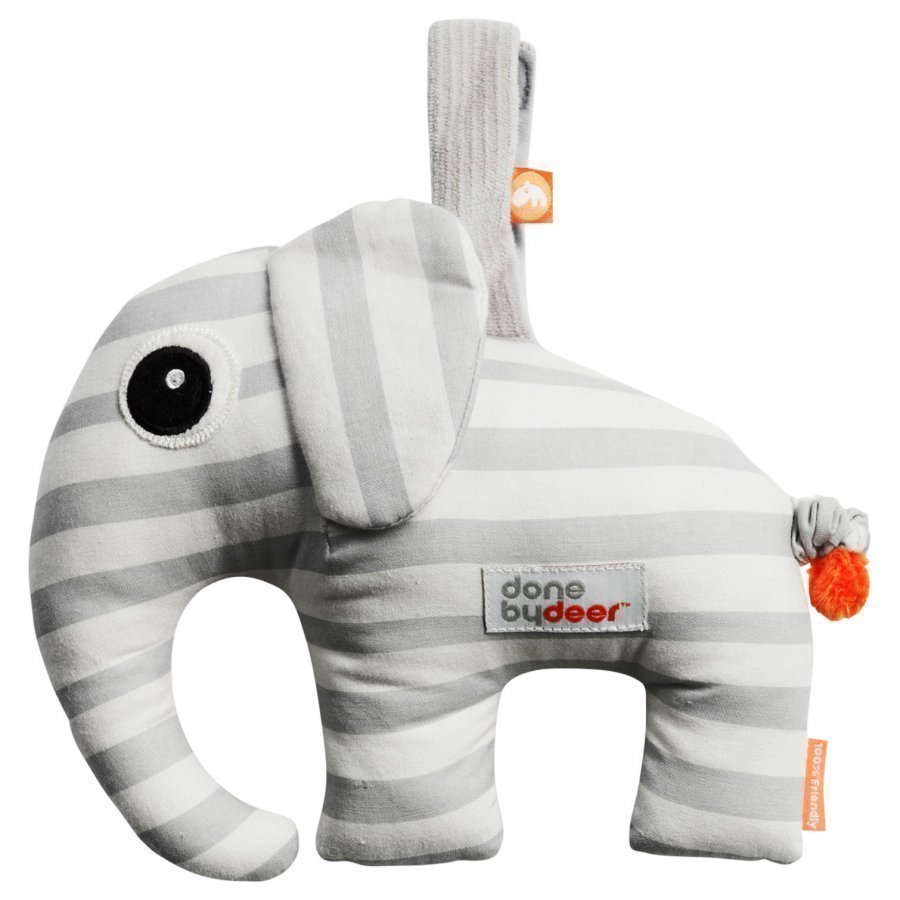 Done By Deer Elphee Musical Toy Grey Mobile