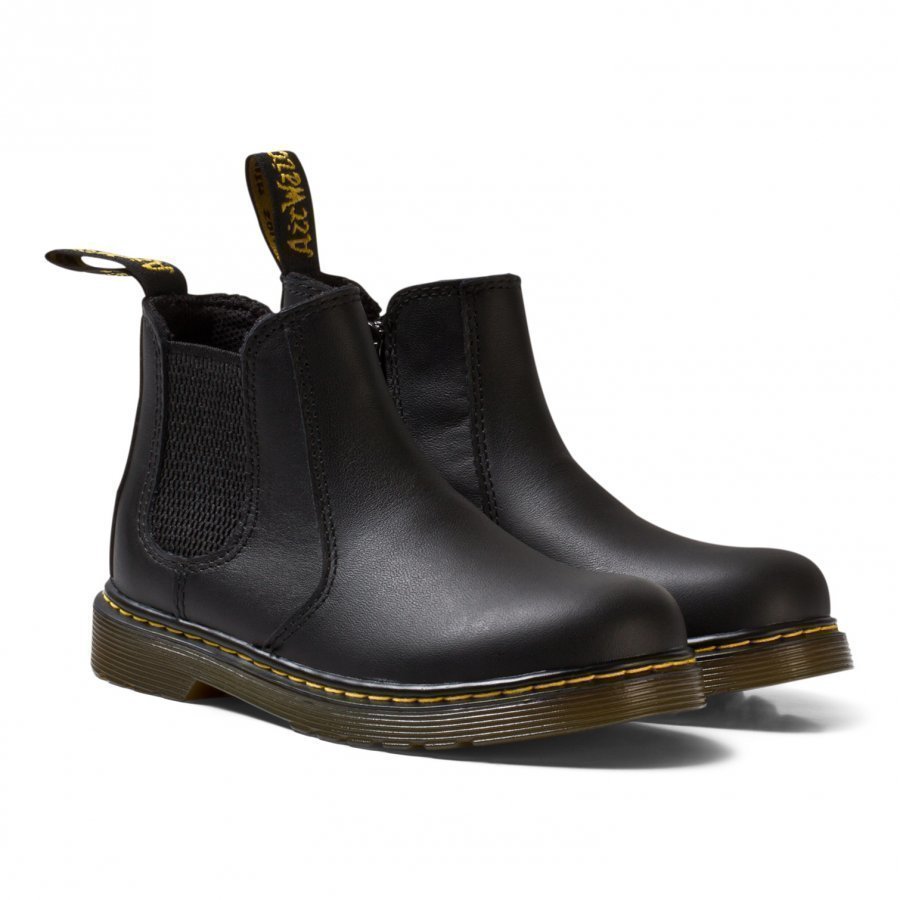 Dr. Martens Black Leather Banzai Chelsea Boots Nilkkurit