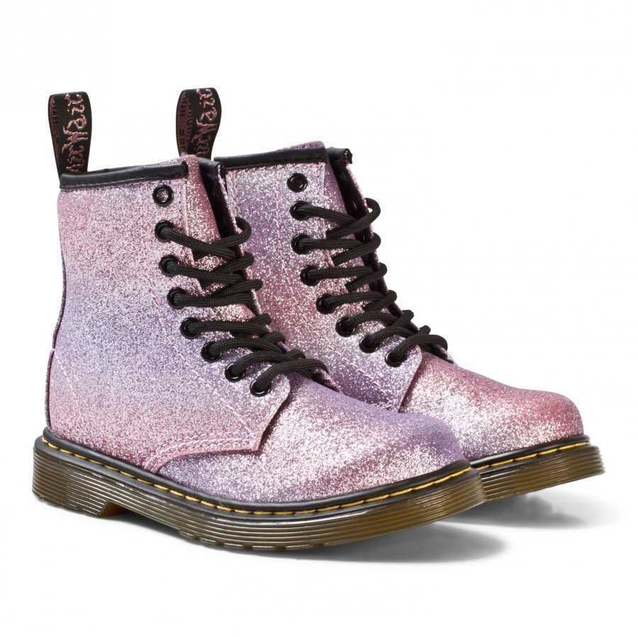 Dr. Martens Pink Glitter Delaney Boots Nilkkurit