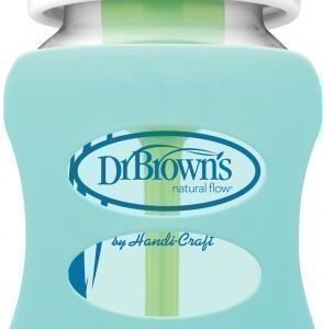 Dr.Brown Silikonisuoja lasipullolle Options Wide-Neck 270 ml Mintunvihreä