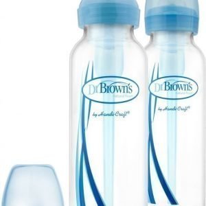 Dr.Brown Tuttipullo Options 250 ml 2 kpl Sininen