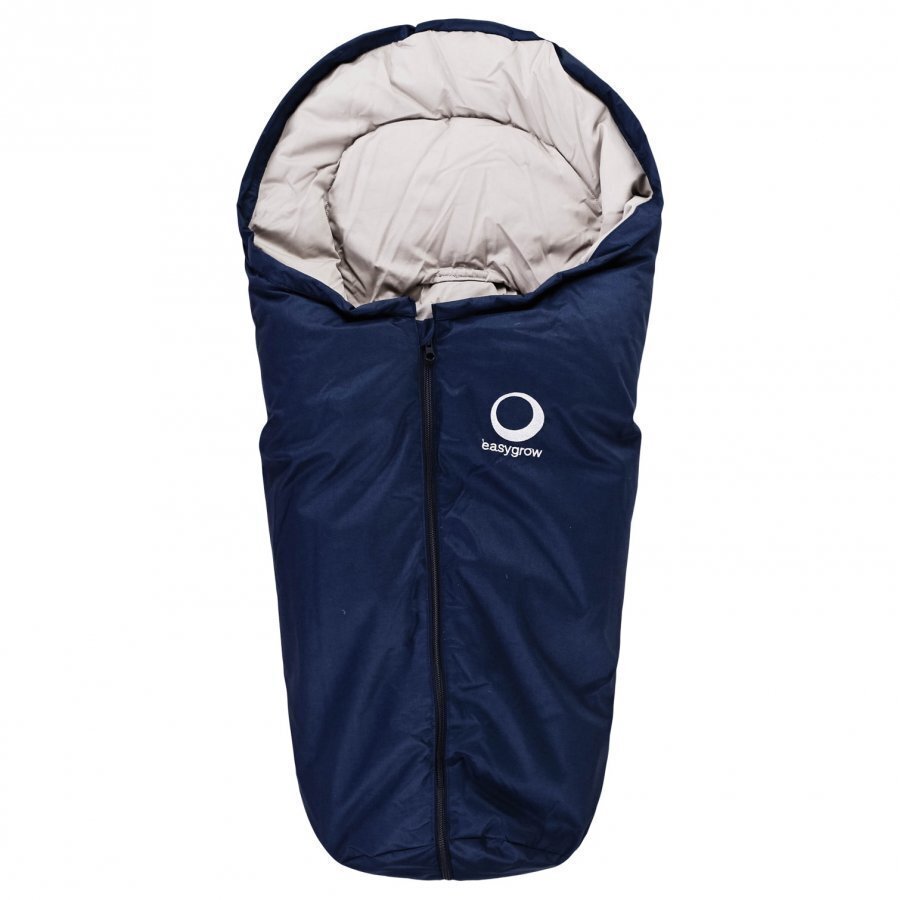 Easygrow Mini Car Seat Foot Muff Navy Lämpöpussi - Lastentarvikekauppa.fi