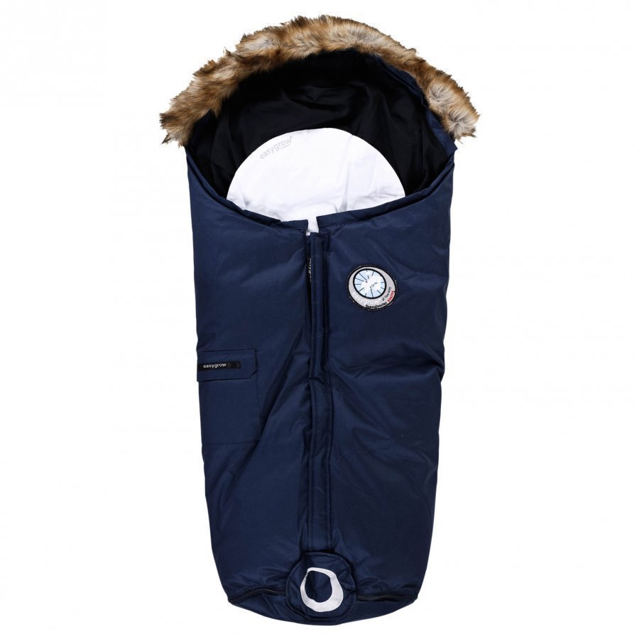 Easygrow Nature Foot Muff Navy Melange Lämpöpussi