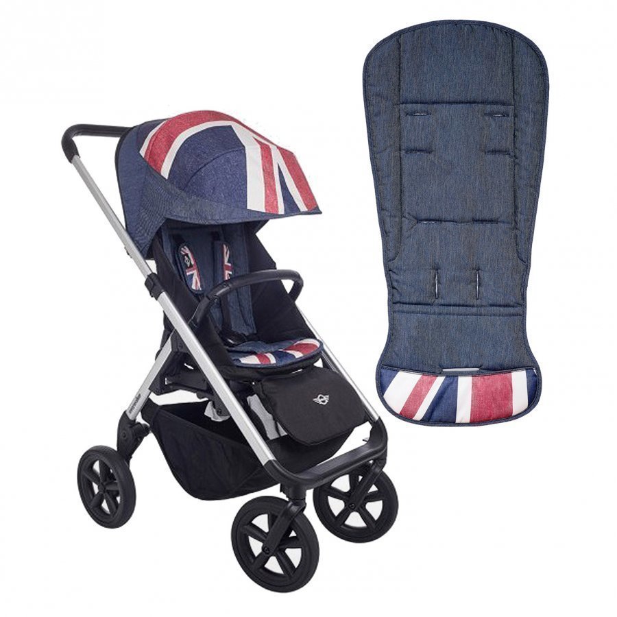 Easywalker Mini Design Set Union Jack Denim Kangassetti