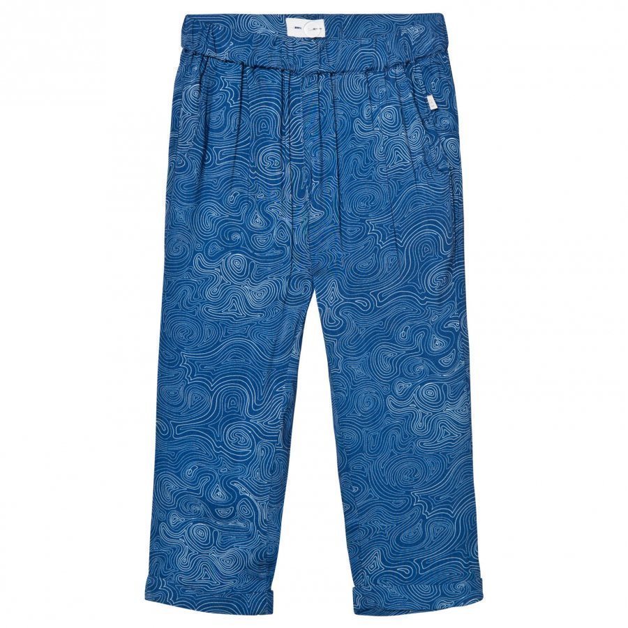 Ebbe Kids Celeste Pant Blue Ocean Swirls Housut