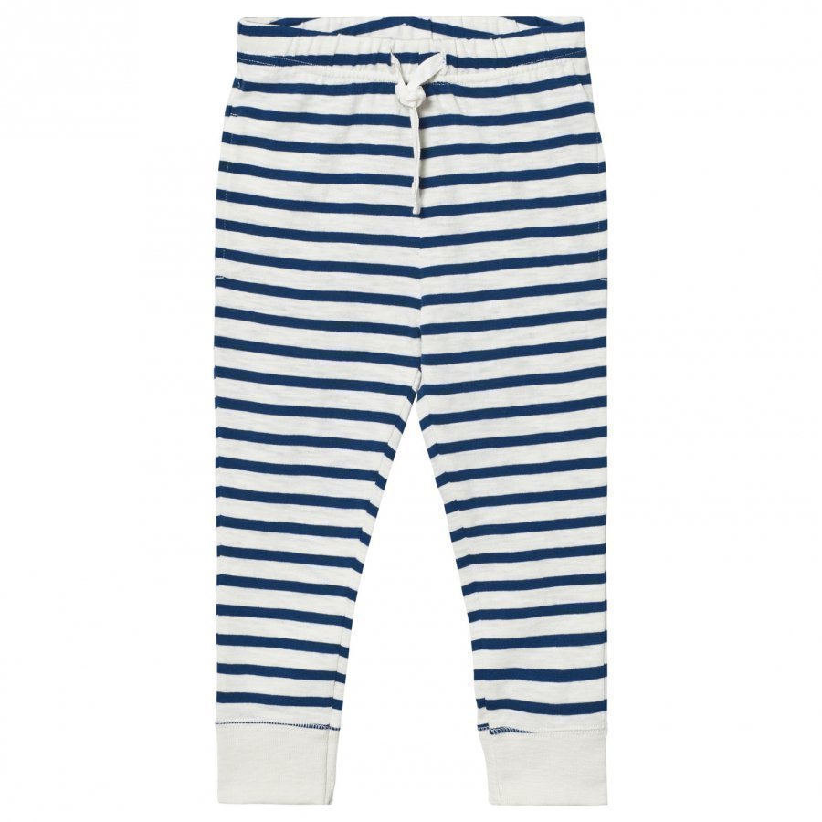 Ebbe Kids Devin Low Crotch Pant Off White/Seaside Blue Stripe Verryttelyhousut