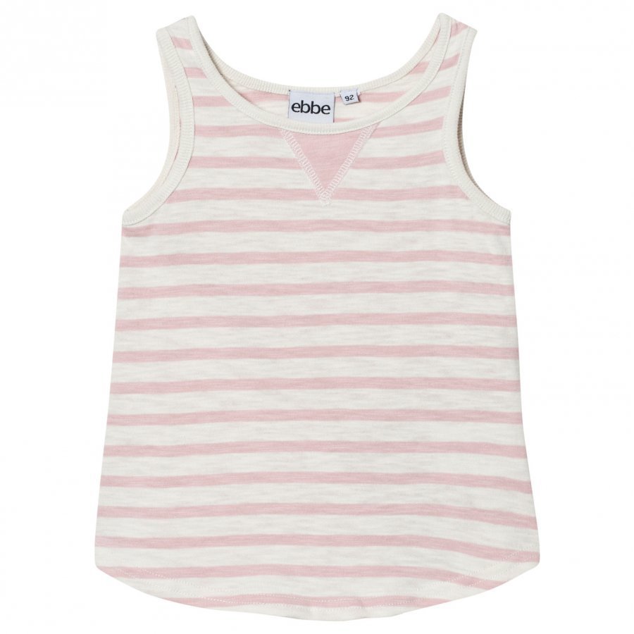 Ebbe Kids Dimona Tanktop Off White/Peachy Pink Stripe Liivi