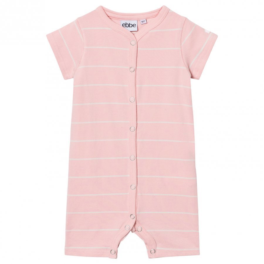 Ebbe Kids Engel Romper Powder Pink/Off White Stripes Romper Puku