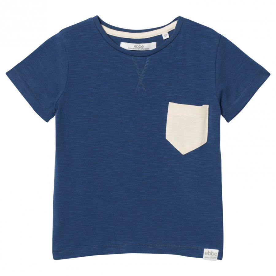 Ebbe Kids Harvey Tee Nordic Blue T-Paita