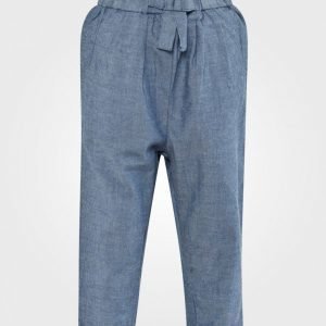 Ebbe Kids Kinna Low Crotch Pant Girls Chambray Medium Blue Housut