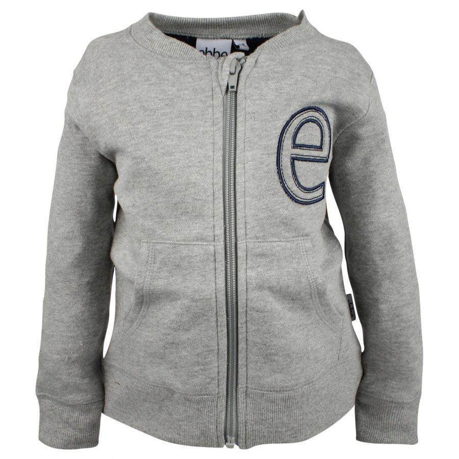 Ebbe Kids Moose Sweat Jacket Zip Grey Oloasun Paita