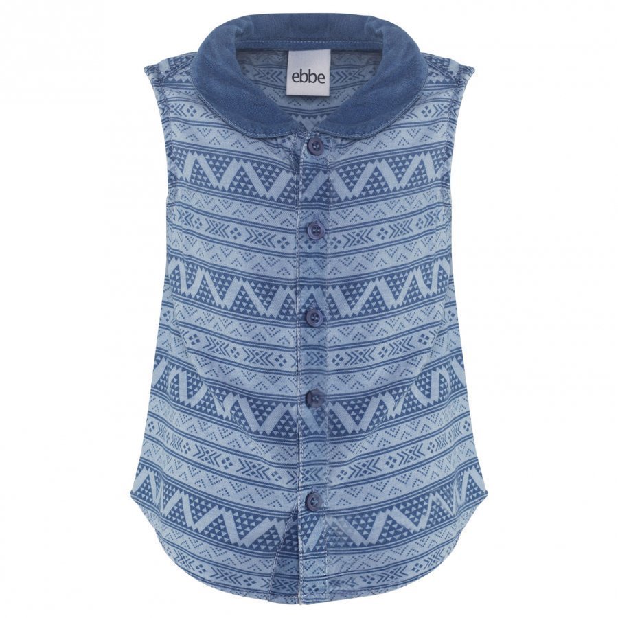 Ebbe Kids Pamela Blouse Small Blue Inka Liivi