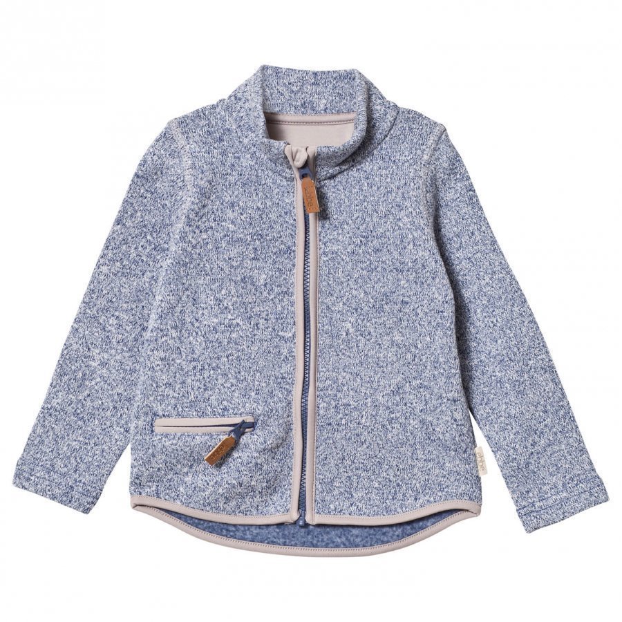 Ebbe Kids Rudy Fleece Jacket Washed Navy Fleece Takki