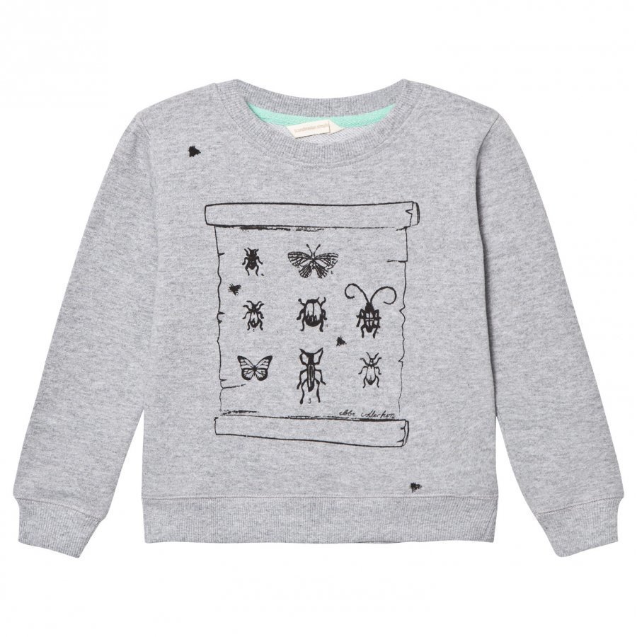 Ebbe Kids Sacke College Sweater Grey Melange Oloasun Paita