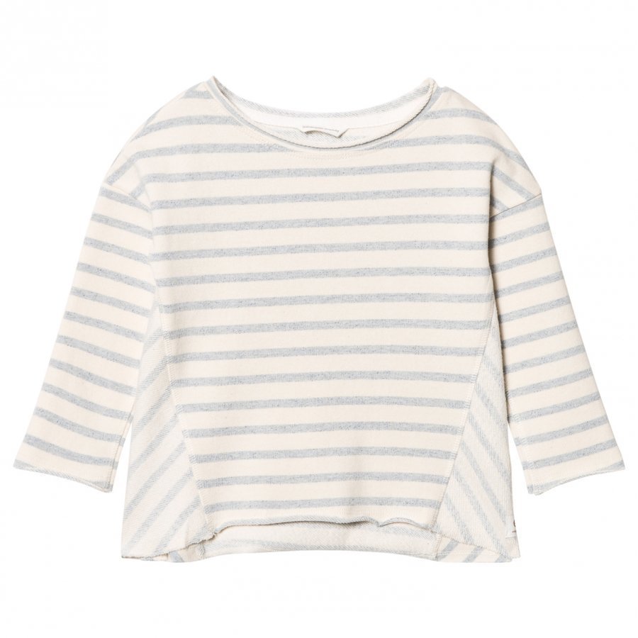 Ebbe Kids Sadie Sweatshirt Blue Fog Stripes Oloasun Paita