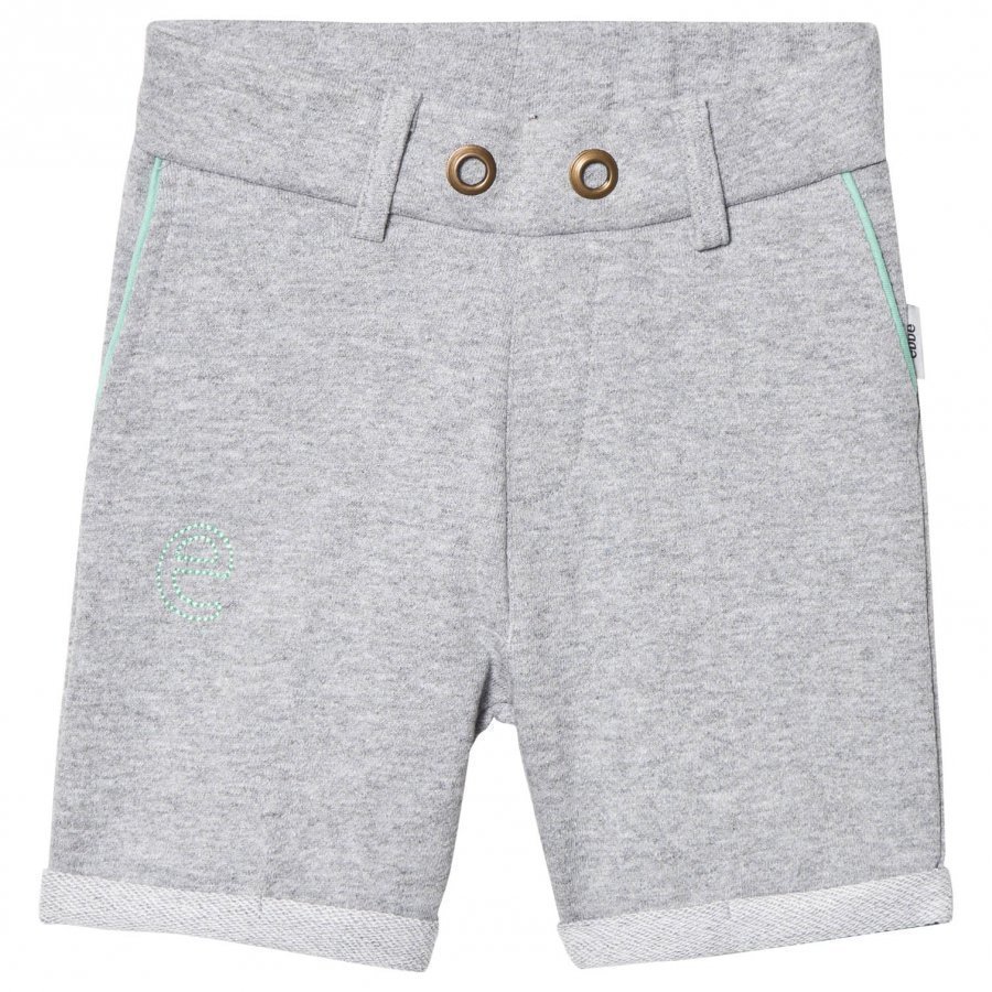 Ebbe Kids Saros Sweat Chinos Shorts Grey Melange Oloasun Shortsit