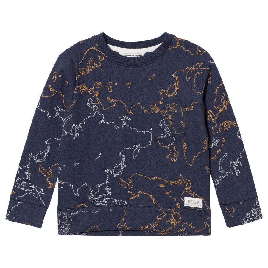 Ebbe Kids Urban Sweatshirt Ebbe Maps Oloasun Paita